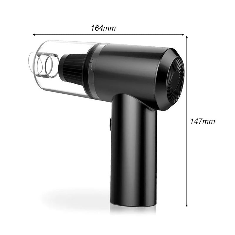 Aspirador de Pó Portátil 2 em 1 USB Limpador à Vácuo