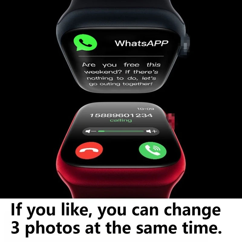 Smart Watch S10 Bluetooth, Suporte Android E IOS