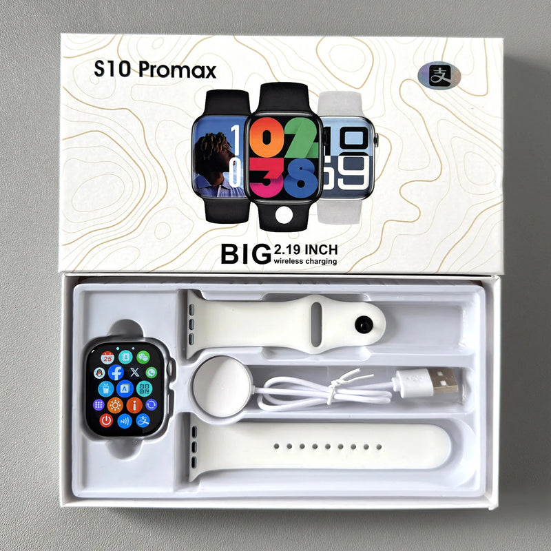 Smart Watch S10 Bluetooth, Suporte Android E IOS
