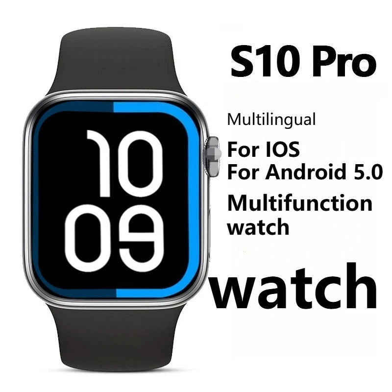 Smart Watch S10 Bluetooth, Suporte Android E IOS