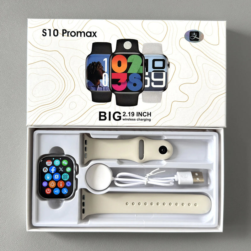 Smart Watch S10 Bluetooth, Suporte Android E IOS