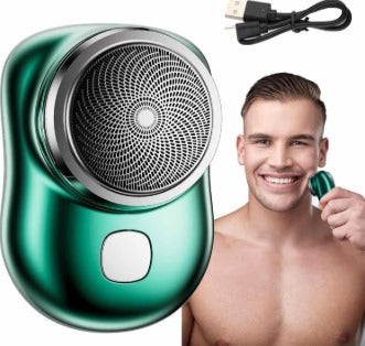 Mini Barbeador Elétrico Portátil Carregamento USB